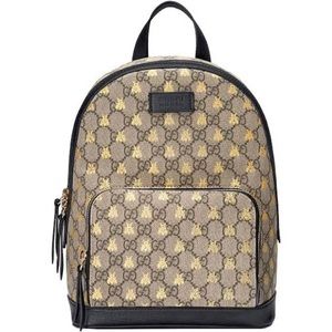 GUCCI GG Supreme Monogram Small Bees Print Backpack Great Condition Perfect Sz
